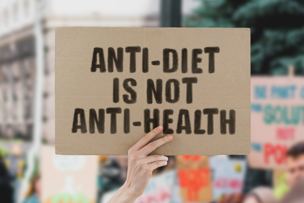 Anti-Diet caption